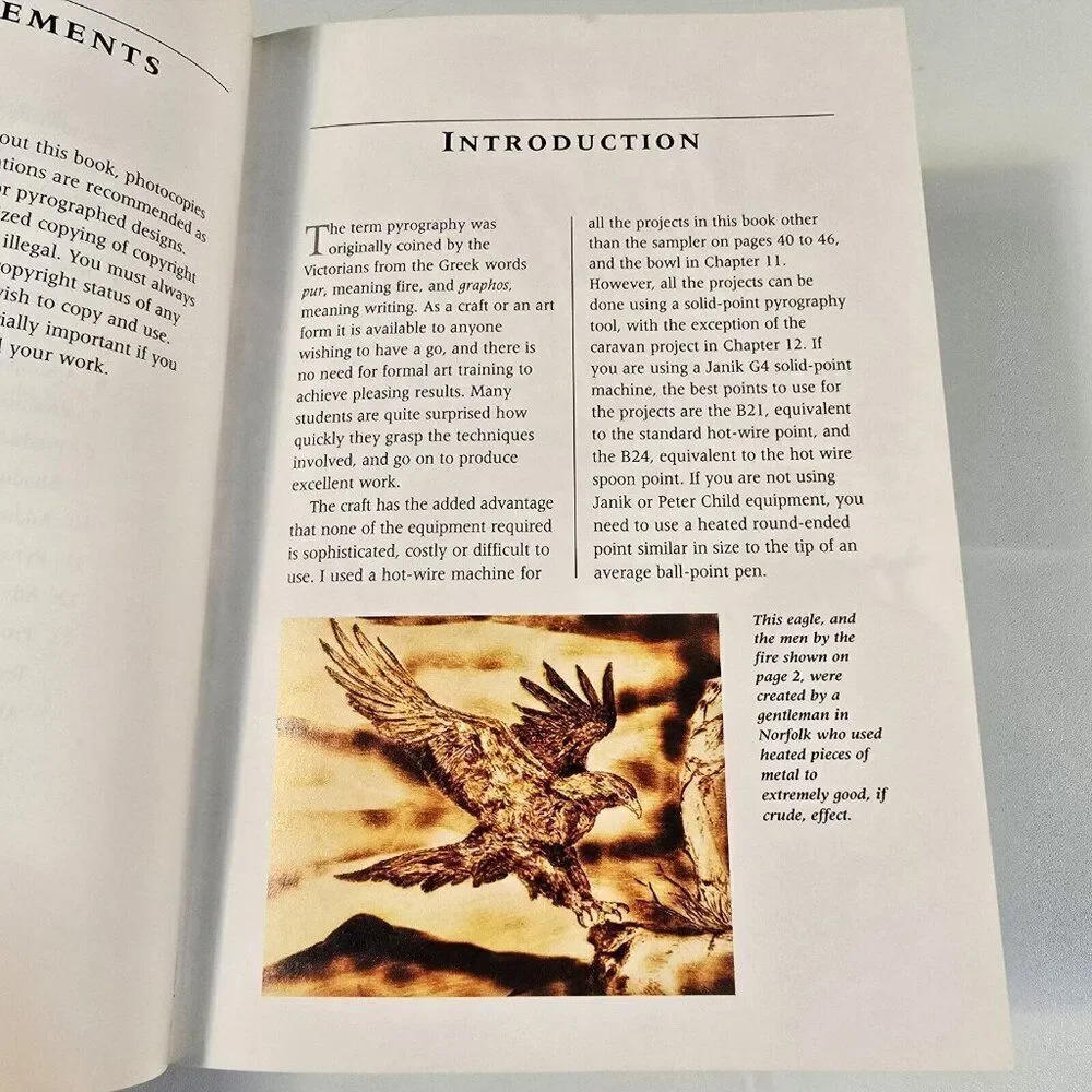 Pyrography Handbook by Stephen Poole 1997 Paperback Practical Crafts
